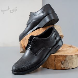 کفش رسمی مردانه مشکی مدل Maron