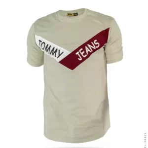 Tommy Jeans T-shirt , تیشرت , خرید تیشرت , قیمت تیشرت , عکس تیشرت , تیشرت تامی , تیشرت سبز , تیشرت مردانه , تیشرت پسرانه , تیشرت آستین کش مردانه Tommy مدل 36621