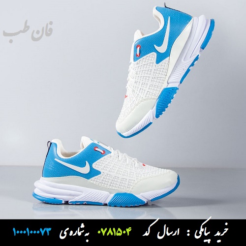 کفش مردانه Nike مدل Shobiz(سفیدآبی)
