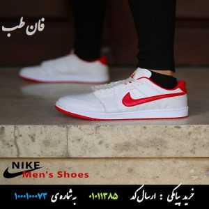 خرید پستی کفش مردانه jordan مدل jootiko (سفید قرمز) , کفش , خرید کفش , قیمت کفش ,عکس کفش ,کفش نایک , کفش جردن , کفش جوتیکو , کفش اسپرت مردانه , کفش اسپرت , کفش سفید , Nike Shoes,