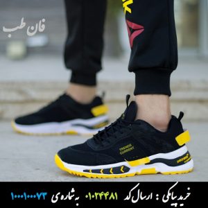 کفش مردانه Fashion مدل Trends (مشکی زرد)
