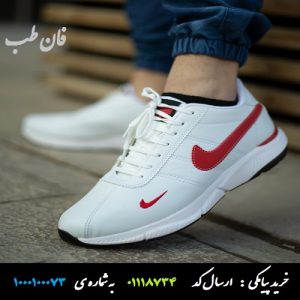 خرید پستی کفش مردانه Nike مدل ARYA (سفید قرمز) , کفش , خرید کفش , قیمت کفش , عکس کفش ,کفش مردانه , کفش پسرانه , کفش قرمز , کفش سفید , کفش نایک , کفش آریا , کفش ورزشی مردانه , Nike shoes,