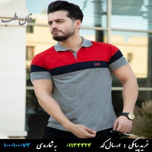 خرید پستی تیشرت مردانه مدل Zisa (قرمز) , boss T-shirt , Zisa T-shirt , پولوشرت , تیشرت , تیشرت باس , تیشرت پسرانه , تیشرت زیسا , تیشرت طوسی , تیشرت مردانه , خرید تیشرت , عکس تیشرت , قیمت تیشرت , تیشرت قرمز,