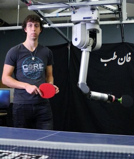 همکاری انسان و ربات با تنیس روی میز,ربات,انسان,توسعه همکاری ربات با انسان,هوش مصنوعی,ربات تنیسور,ورزش تنیس روی میز,کُبات,ربات کبات,cobot,ربات cobot,همکاری انسان ها و ربات ها,ربات بازیکن تنیس,