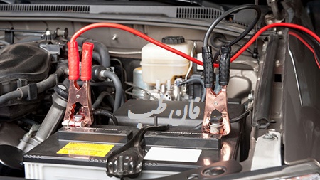 علائم خرابی باتری خودرو,تشخیص خرابی باتری خودرو, قرار دادن پایانه های مثبت و منفی
