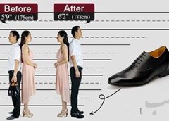 افزایش قد واقعی به کمک کفش مناسب