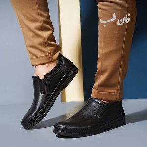 کفش رسمی مردانه مشکی مدل Alborz