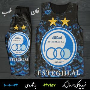 ست تاپ و شلوارک مردانه مدل esteghlal