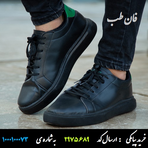 کفش مردانه مدل oskar (مشکی سبز)