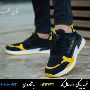 کفش مردانه مدل RABINS (مشکی زرد)