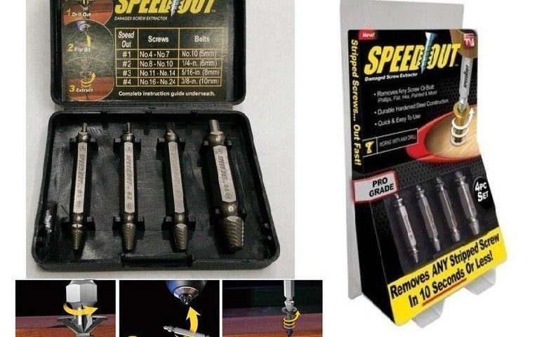 مته مخصوص باز کردن پیچ های آسیب دیده اسپید اوت Speed out