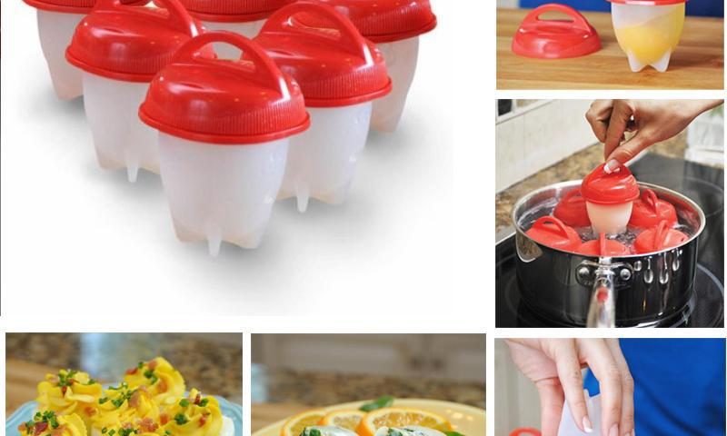 قالب تخم مرغ پز سیلیکونی silicone egg boil