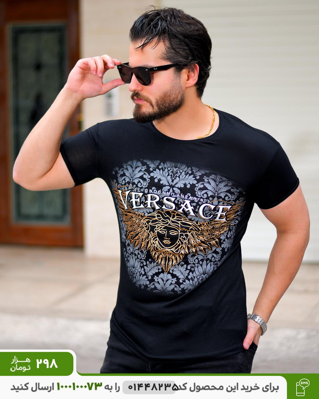 تیشرت مردانه Versace مدل Sigma کد 6316