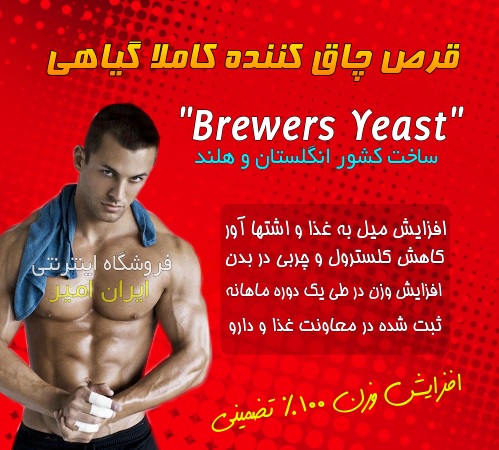 قرص چاقی و افزایش وزن <Strong>مگاویت</Strong> مخمر آبجو