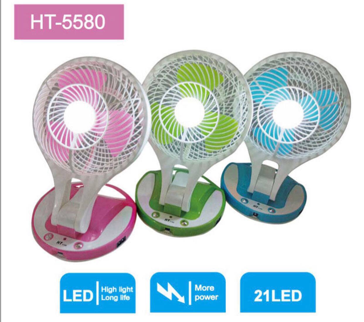 مینی پنکه شارژی ht 5580 mini fan