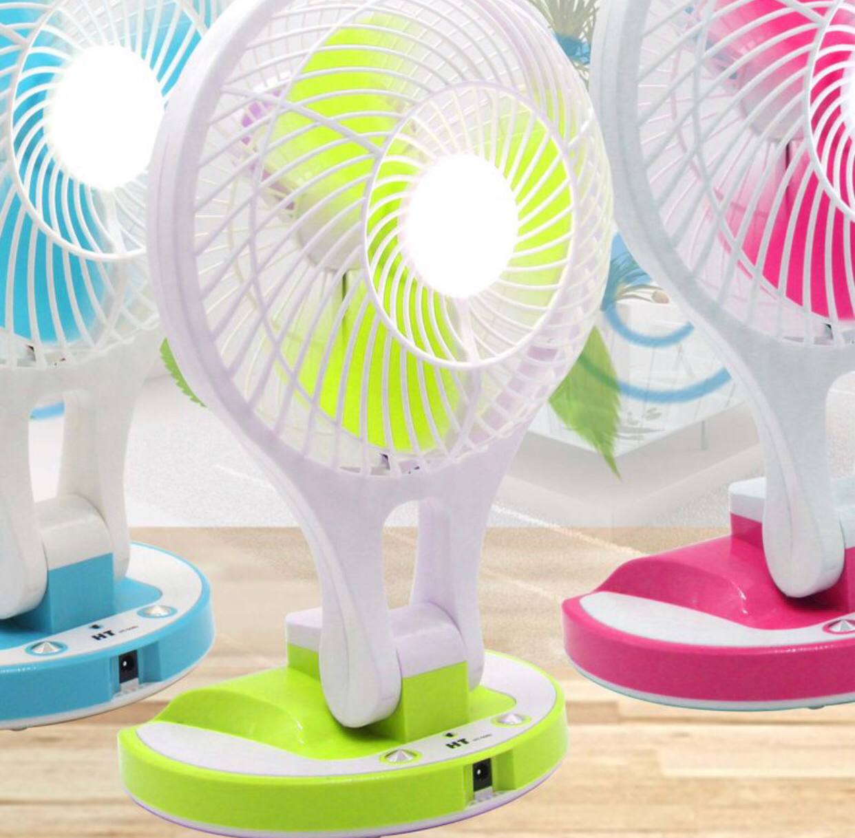 مینی پنکه شارژی ht 5580 mini fan