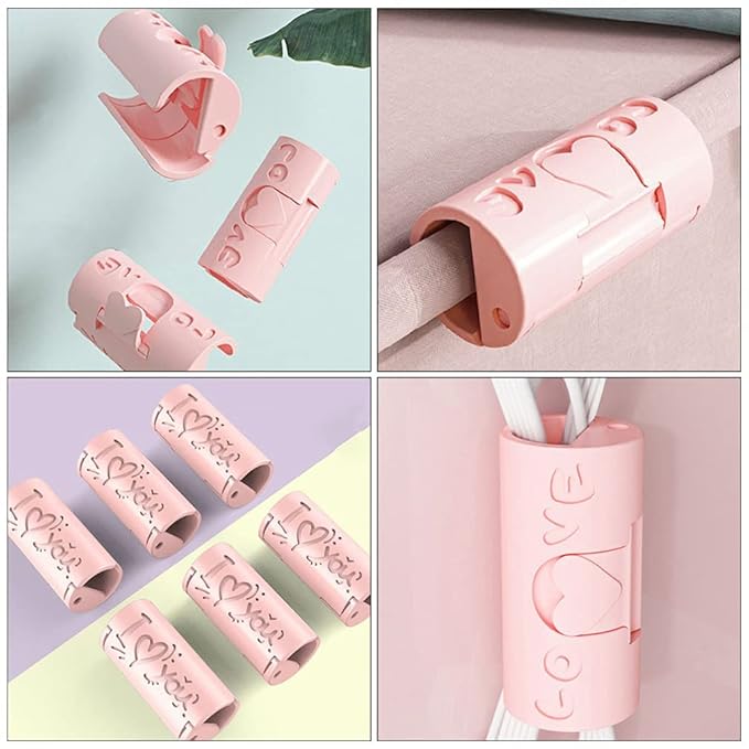 گیره نگهدارنده لباس و ملحفه رو تختی