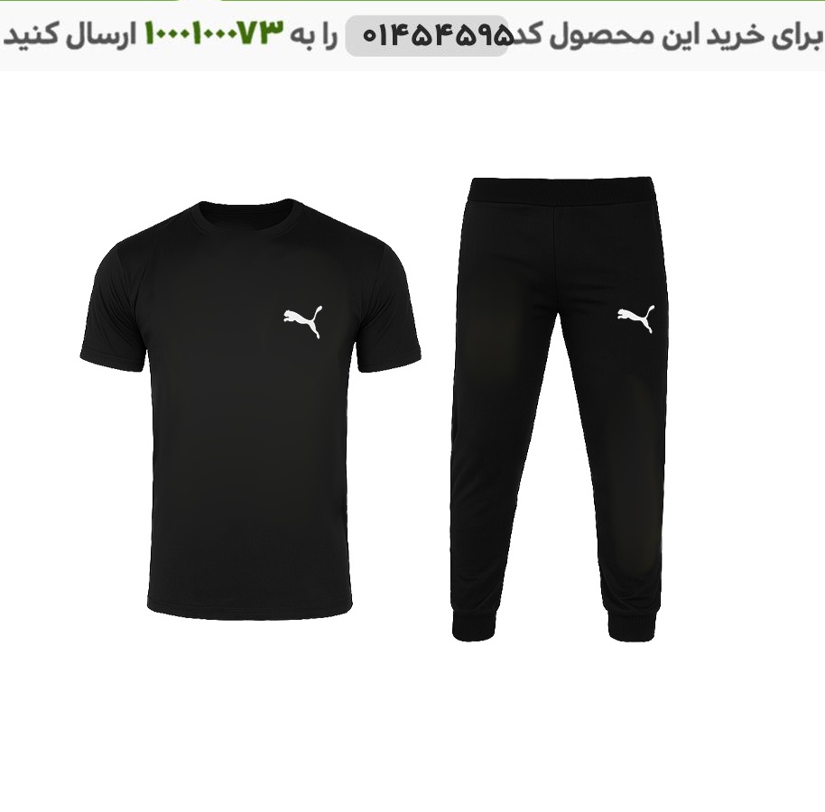 ست تیشرت شلوار مردانه Puma مدلAnil کد 6345