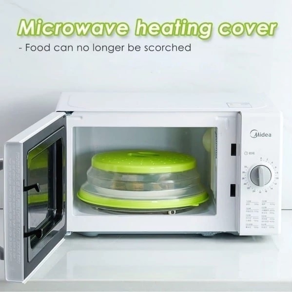 درپوش ماکروفر تاشو سیلیکونی Microwave Heating Cover
