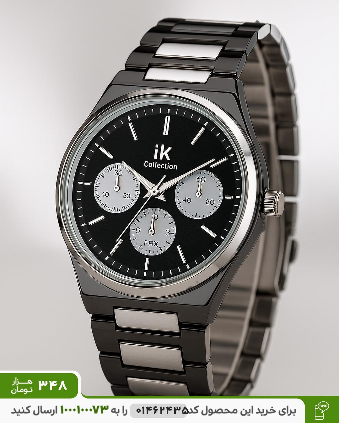 ساعت مچی مردانه collection مدل Ik (مشکی)کد 6385