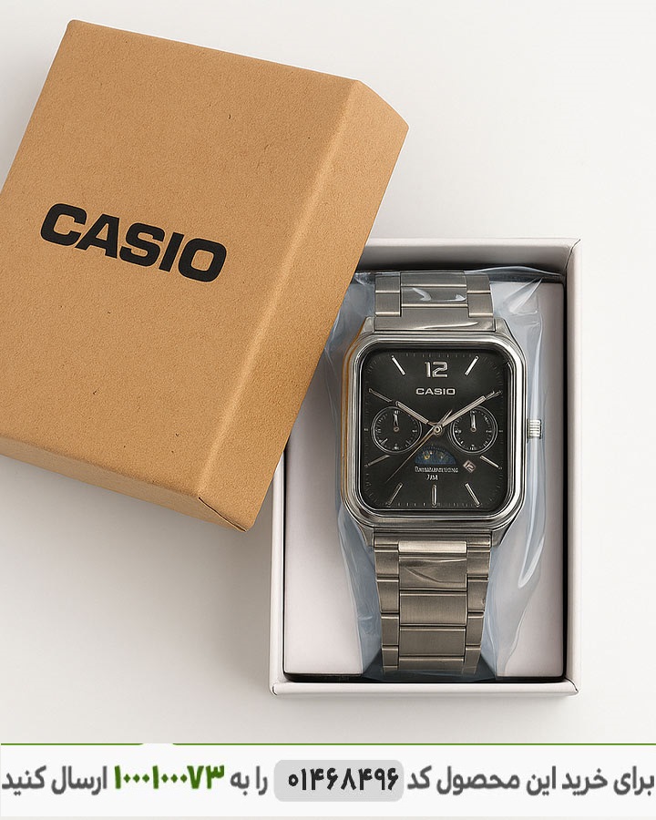 ساعت مردانه مدل casio کد 6402