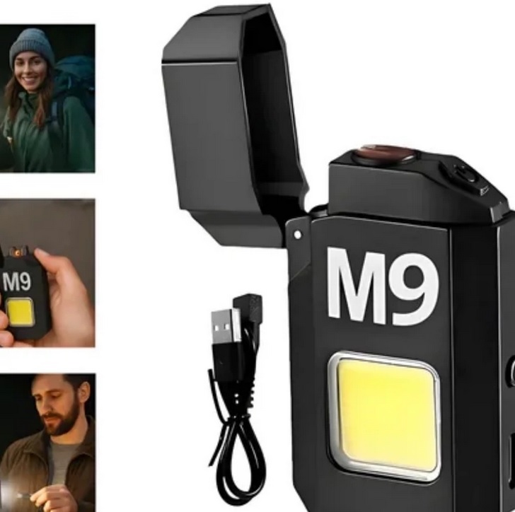 فندک المنتی چراغ قوه دار M9