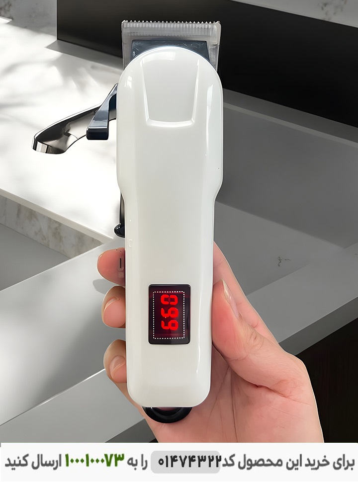 ریش تراش شارژی حرفه ای پرفشینال کد 6451
